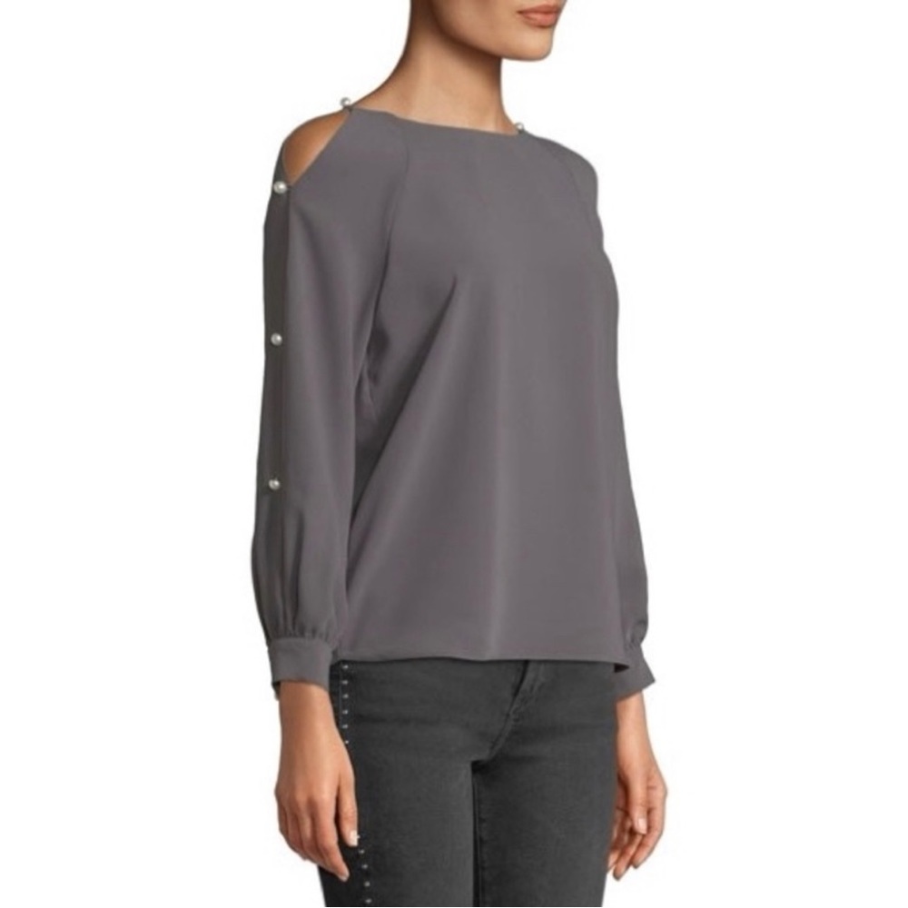 Amanda Uprichard Genesee Long Sleeve Blouse size small